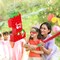 Strawberry 1st Birthday Piñata – Summer Berry Strawberry Party Game with Stick, Blindfold, Mask & Confetti for Girls’ Birthday, Baby Shower, or Strawberry-Themed Party